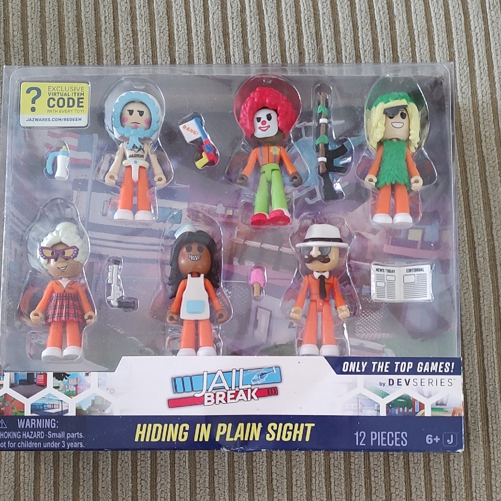 Jail Break Action Figures Set - Multicolor by